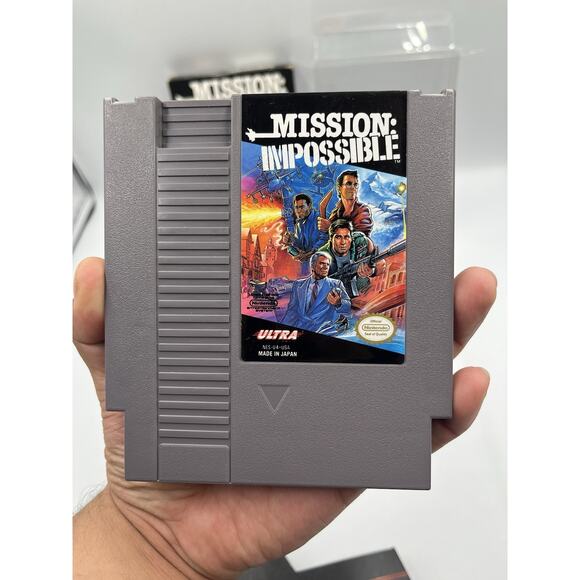 Mission Impossible NES Nintendo Complete CIB Great Condition! NICE! - Picture 7 of 11